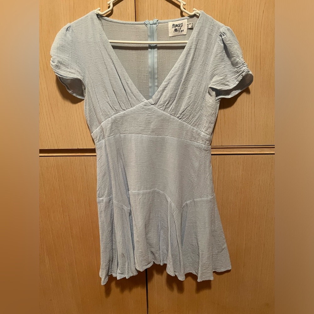 Light Blue Mini Dress
